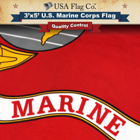 USA Flag Co Gold gray and scarlet hues ensure vibrant outdoor visibility