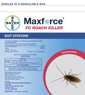 USA Supply Maxforce FC bait stations with peel-and-stick adhesive for quick mounting
