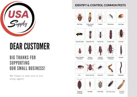 USA Supply gloves with ReSist Technology included for safe handling