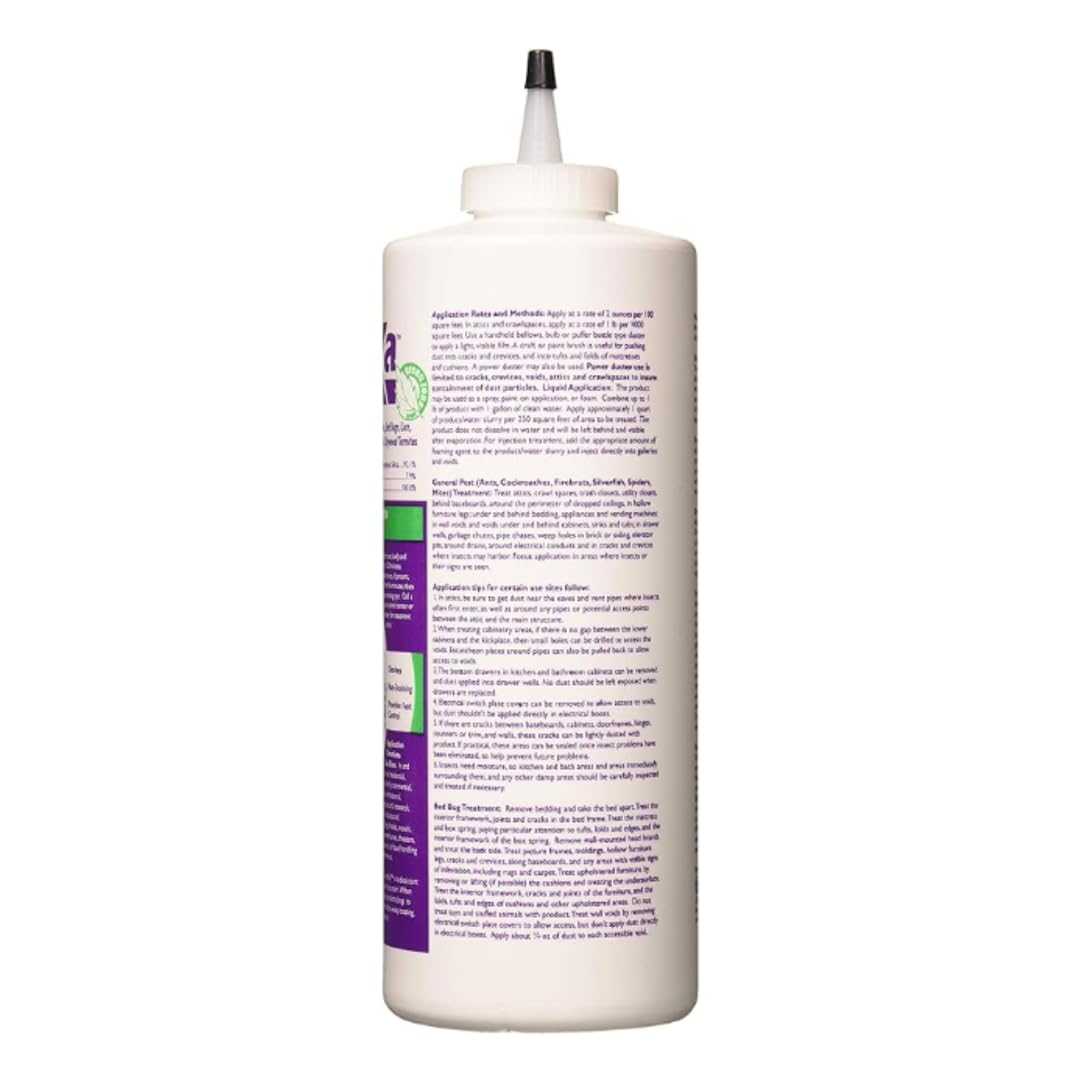 Rockwell Labs Cimexa Dust used in attics and crawlspaces for long-lasting protection.