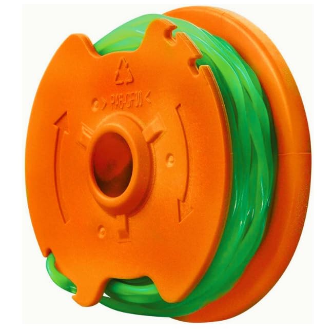 USA Supply Worx WA0014 spool installation demonstrates quick replacement