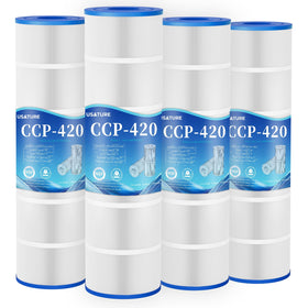 USATURE CCP420 cartridge with 26-inch length for efficient pool filtration