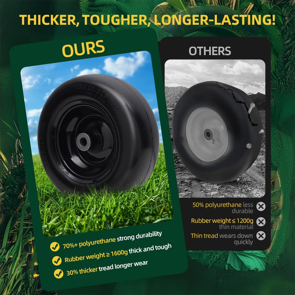 USCASTER 3/4-inch bore bushing compatible with common mowers.