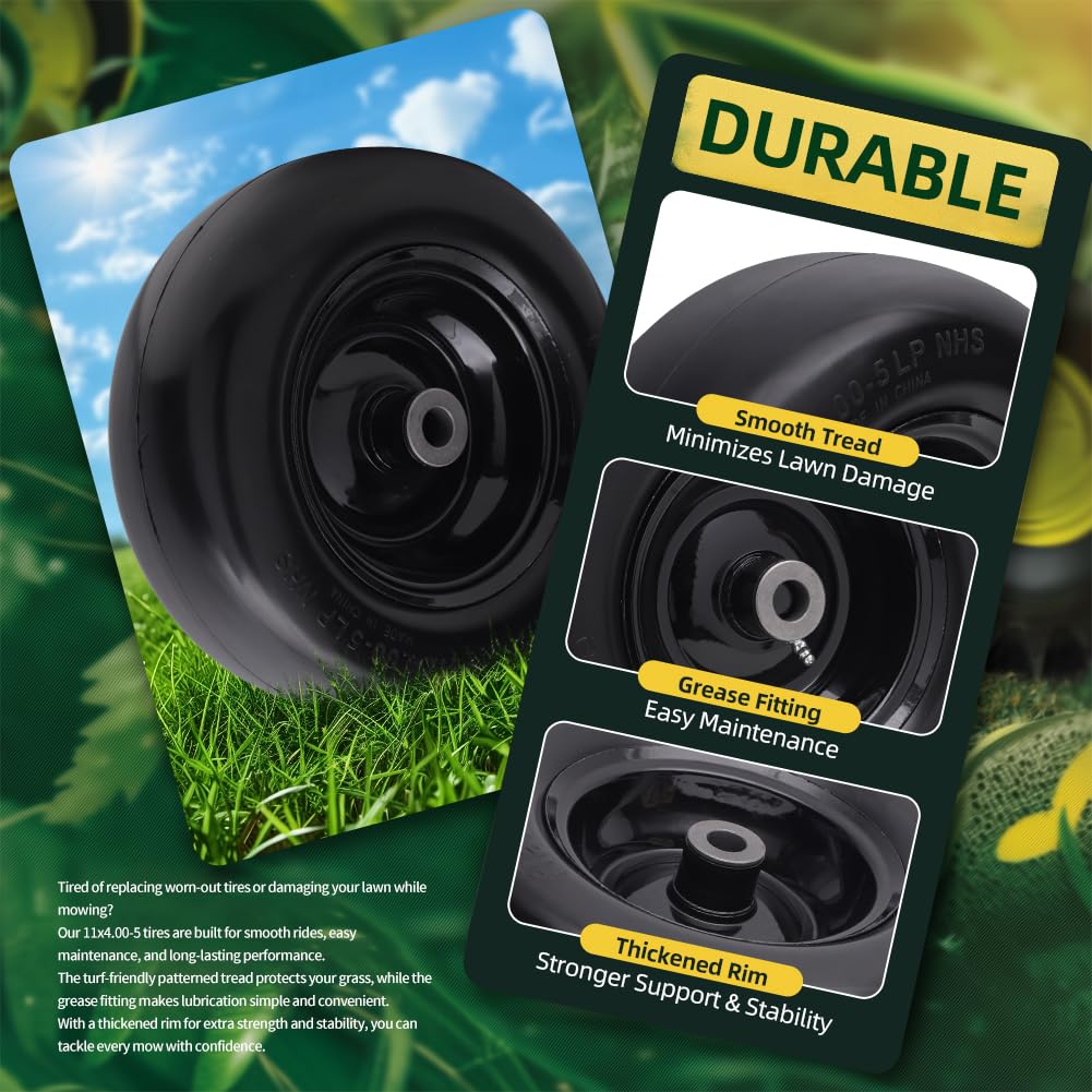 USCASTER centered hub 3.4-inch supports balanced mounting.