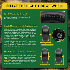 USCASTER installation kit includes spacers and axle cap.