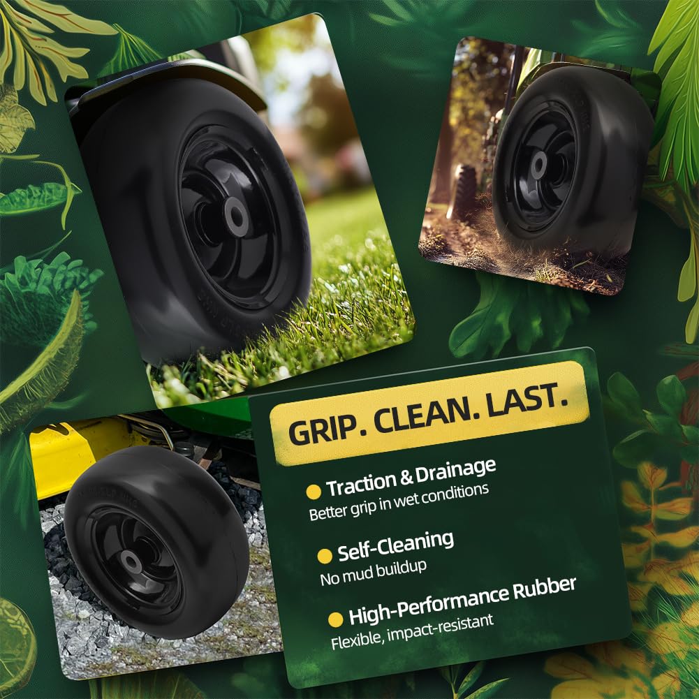 USCASTER two-pack tires for quick, economical replacements.