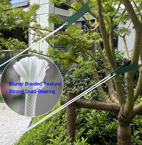 USEDGDIG tree stake kit installation step guides simple setup for one person