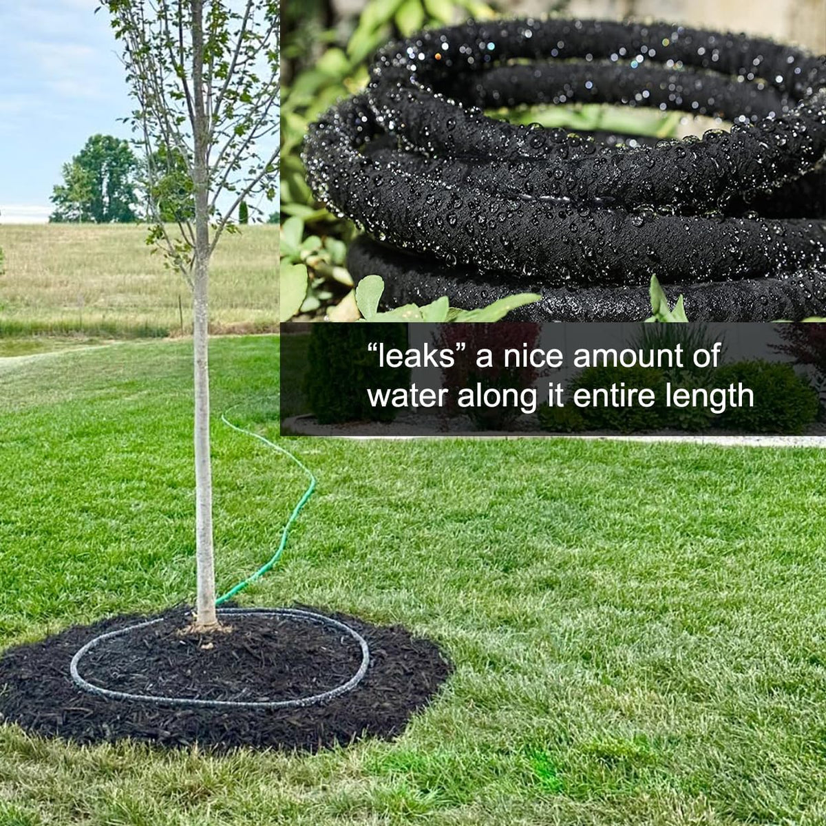 USHIGHLIGHT durable recycled rubber construction withstands outdoor use.