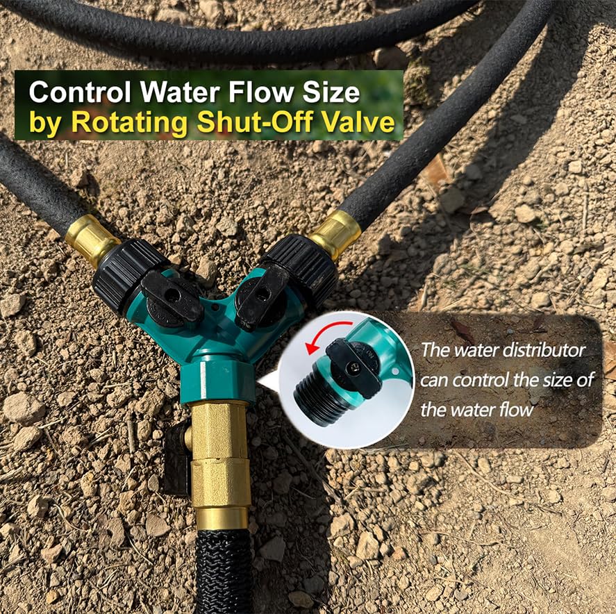 USHIGHLIGHT three-quarter-inch thread connection ensures simple, secure setup.