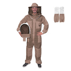 USKEEPERS bee suit lightweight and ventilated for comfortable hive inspections