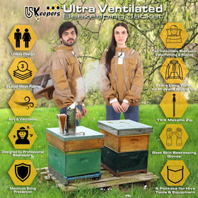 USKEEPERS round veil demonstrates 360-degree visibility and ventilation