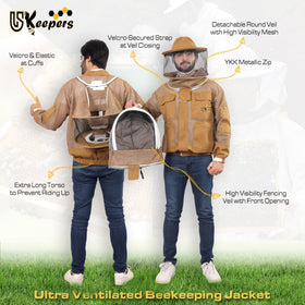 USKEEPERS jacket front pockets highlight secure tool storage