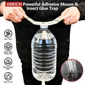 USKICH glue trap sticky surface close-up highlights adhesive strength for quick pest capture.
