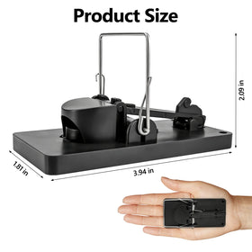 USKICH high-sensitivity trap quickly triggers to capture mice.