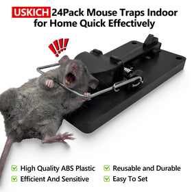 USKICH non-contact safety design minimizes finger risk during baiting.