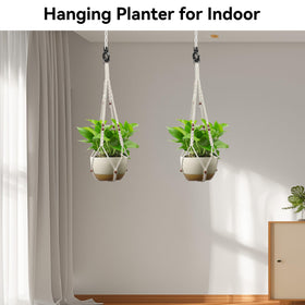 USLAI indoor-outdoor hanging-setup simplifies quick ceiling mounting.
