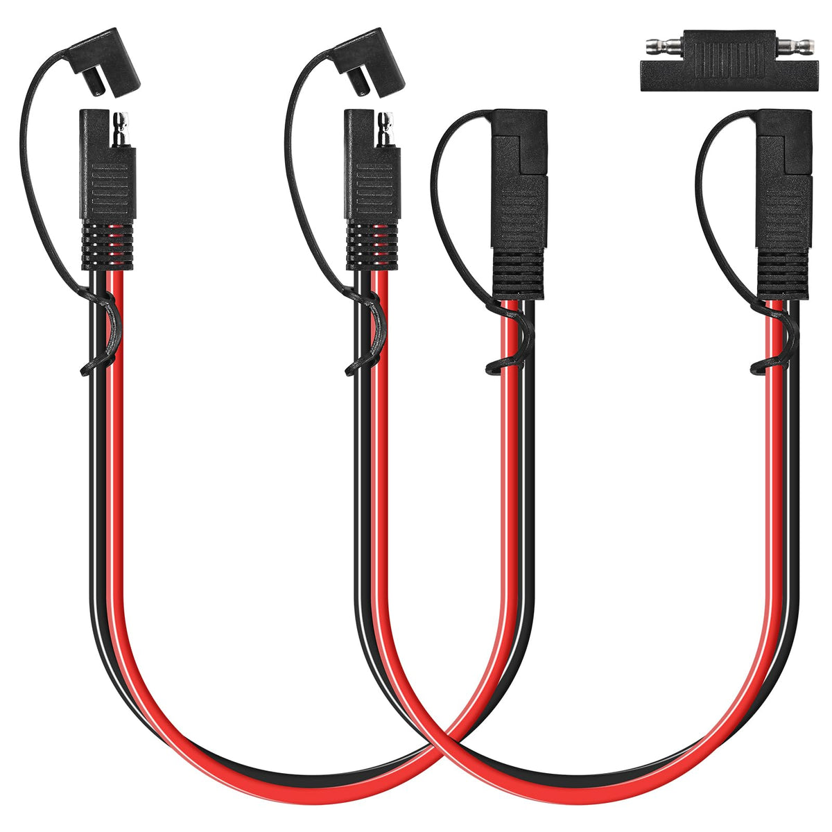 Usngsny 2-pin quick-disconnect harness for easy battery charging setups