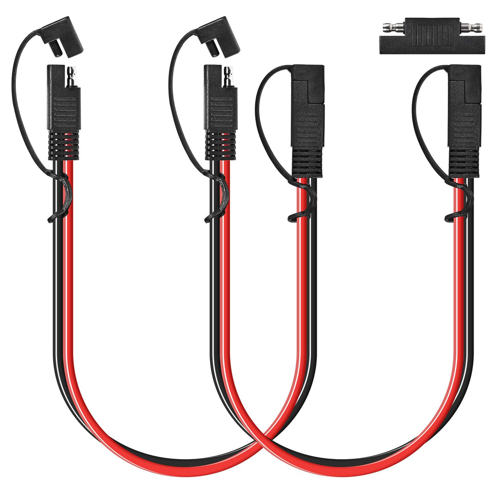 Usngsny 2-pin quick-disconnect harness for easy battery charging setups