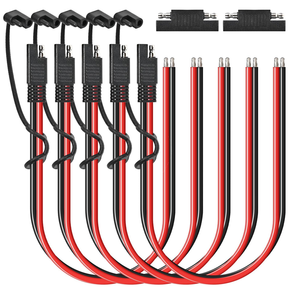Usngsny two-pin SAE connector for quick power extensions on vehicles