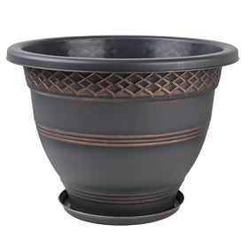 Usocik gift-ready plaid plant pot set for plant lovers.
