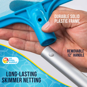U.S. Pool Supply durable plastic frame safe for all pool types and liners