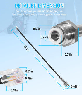 USSKYBOY 704492 transducer silicone core supports dependable pressure regulation.