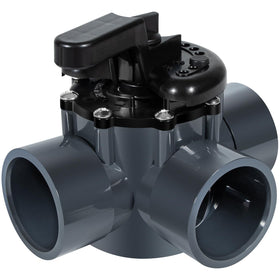 Ussuray 3-way pool valve 2-inch assembly showing easy fit for fast upgrade
