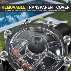 Ussuray 7305 check valve fits 2in and 2.5in plumbing for versatile pool setups.