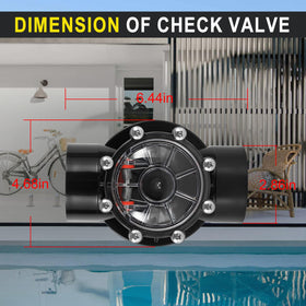 Ussuray 7305 check valve installs easily in existing lines with reliable performance.