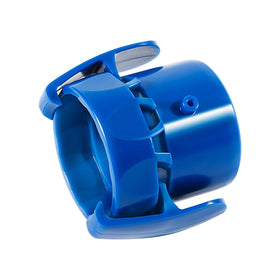 Blue quick connector supports tidy pool cleaning with better hose connectivity.