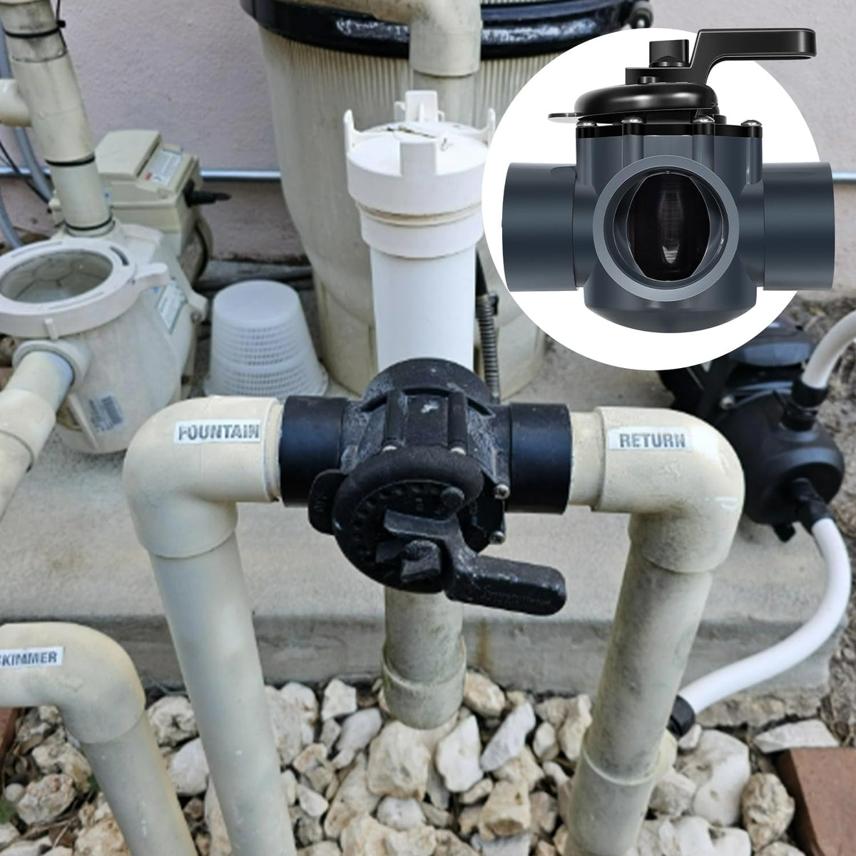 Ussuray valve installation demonstration without grease required