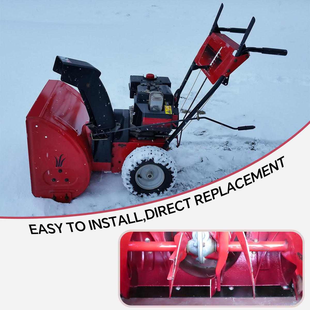 Black powder coated finish on shave plate resists wear and corrosion