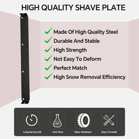 Installation ready shave plate from ustintec ready for replacement
