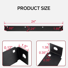 Ustintec snowblower shave plate demonstrates sturdy steel construction for long term use