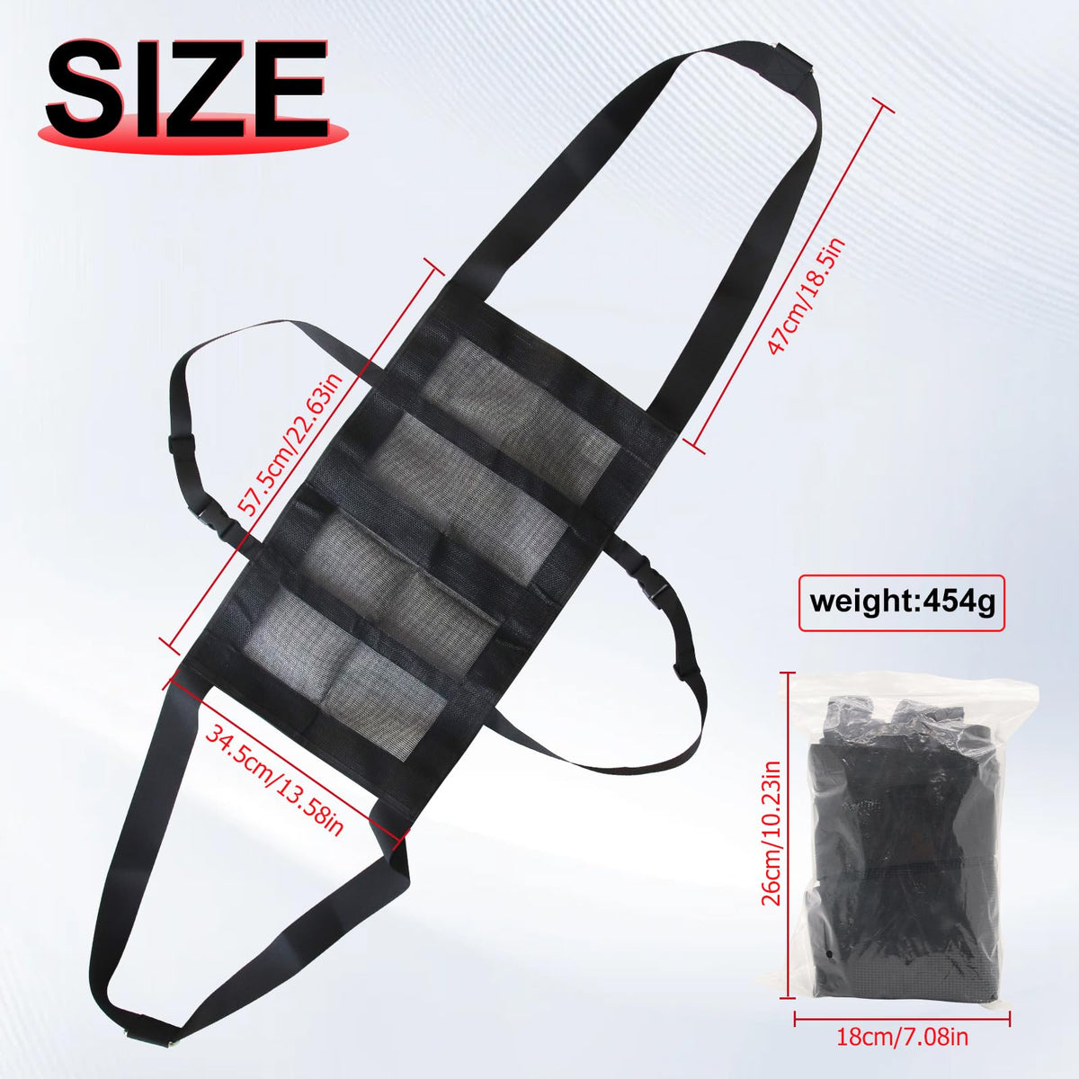 USUNFARM Calf Sling with adjustable straps for secure handling during weighing