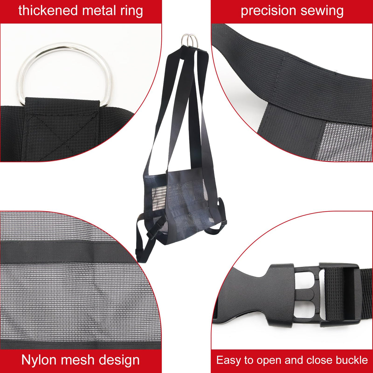 USUNFARM Calf Sling with rust-free D-rings for durable use
