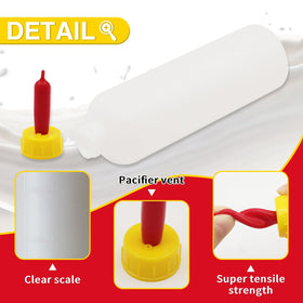 USUNFARM rubber nipples are bite resistant and reusable