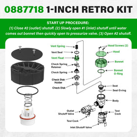 USVEHJ 0887718 bonnet O‑ring provides a tight seal for freeze-resistant upgrade