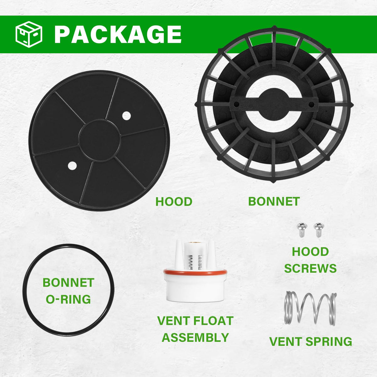 USVEHJ 0887718 vent float assembly supports consistent venting performance