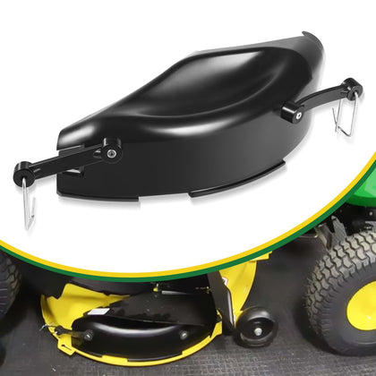 usvehj 42 inch mulch cover on a mower deck provides cleaner mulching results