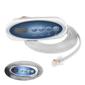 usvehj 53238 top-side panel front view with easy-to-read LCD display for quick adjustments