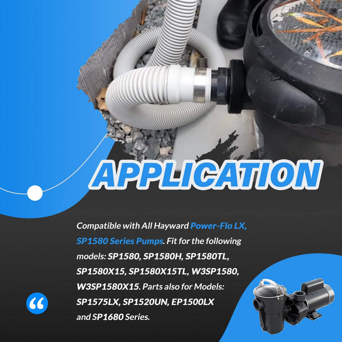 usvehj Hayward SP1580 o-ring close-up highlighting durable seals for leak prevention