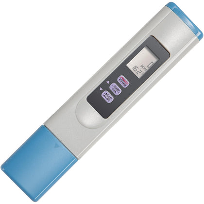 The usvehj SALT-3050 digital salinity tester displays quick pool salinity readings.