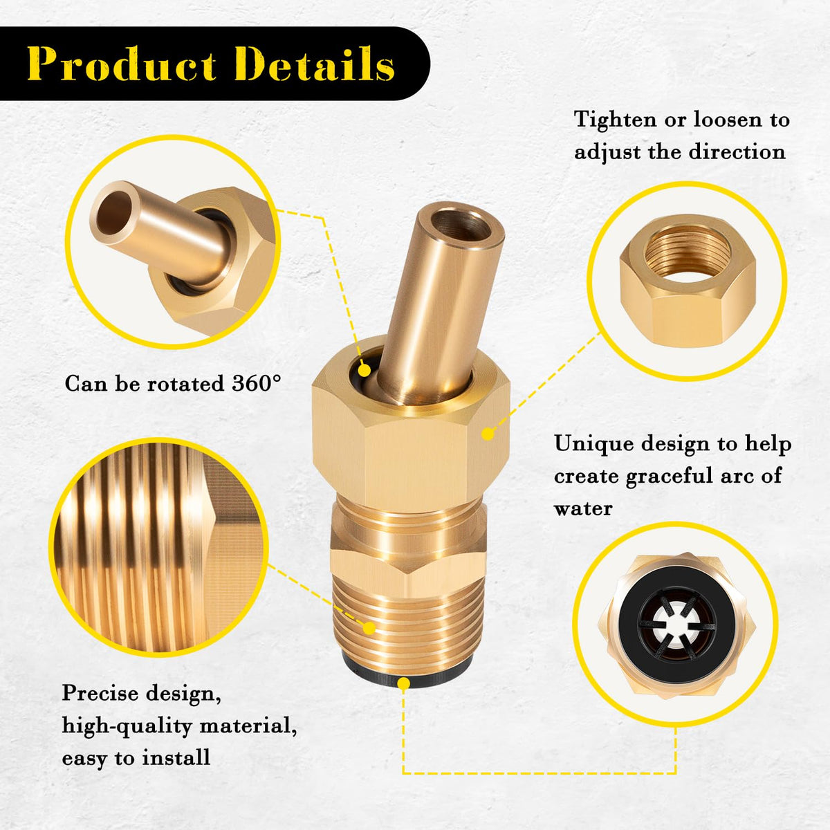 usvehj zodiac deck jet replacement compatible with major brands