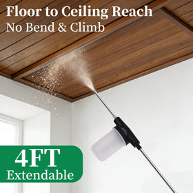 Usydjrn dual nozzle system offers precise target spraying and flexible dusting.