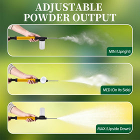 Usydjrn transparent tank lets you monitor powder level at a glance.