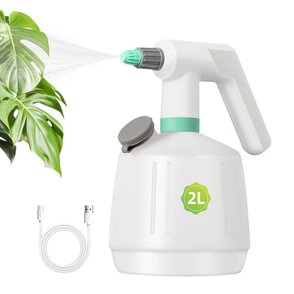 Uten cordless electric sprayer in hand for easy on-the-go spraying and quick tasks.