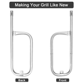 Utheer 60040 Weber tabletop grill fit shown, easy to install.