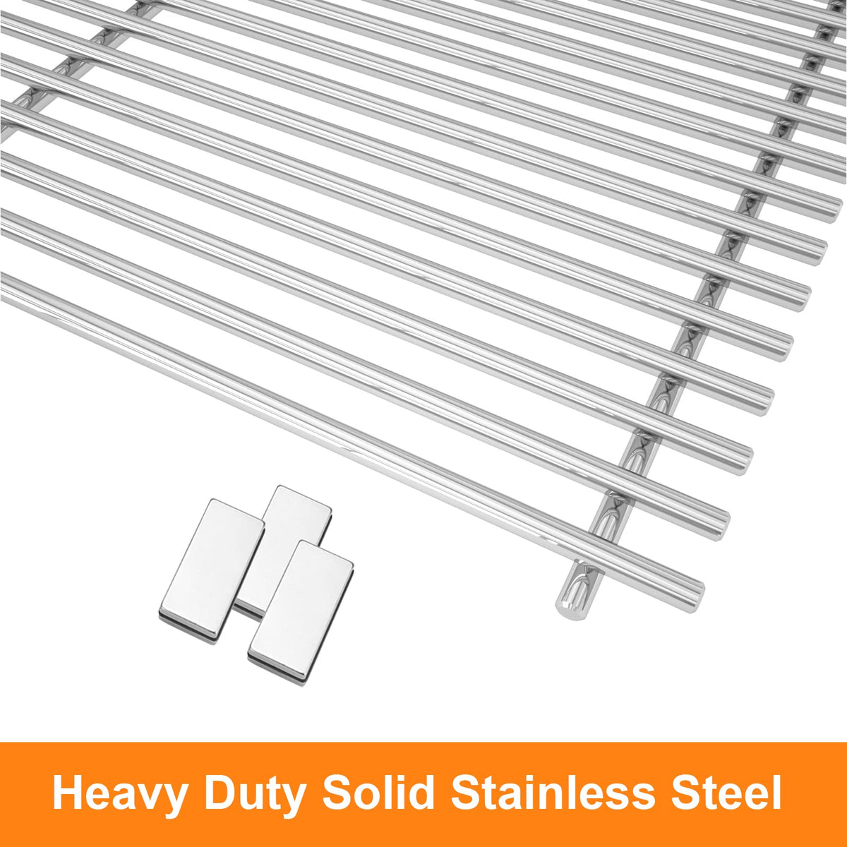 7mm stainless steel construction resists chips and rust
