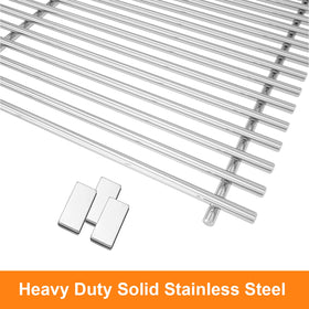 7mm stainless steel construction resists chips and rust